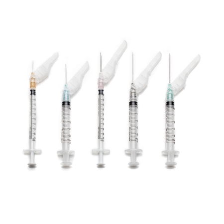 Syringe 3cc with Hypodermic Needle SurGuard® 3 m .. .  .  